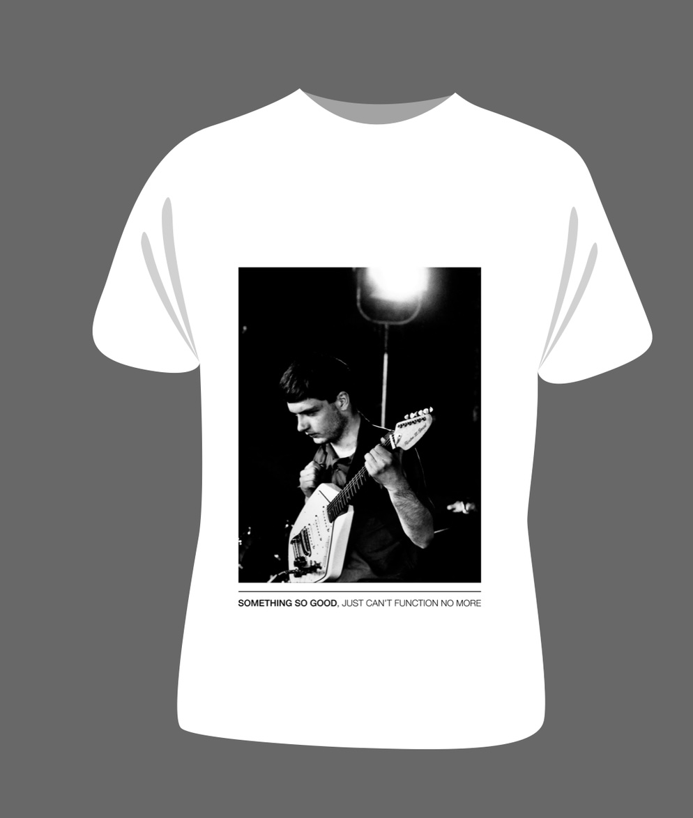 Closer white music-inspired T-shirt